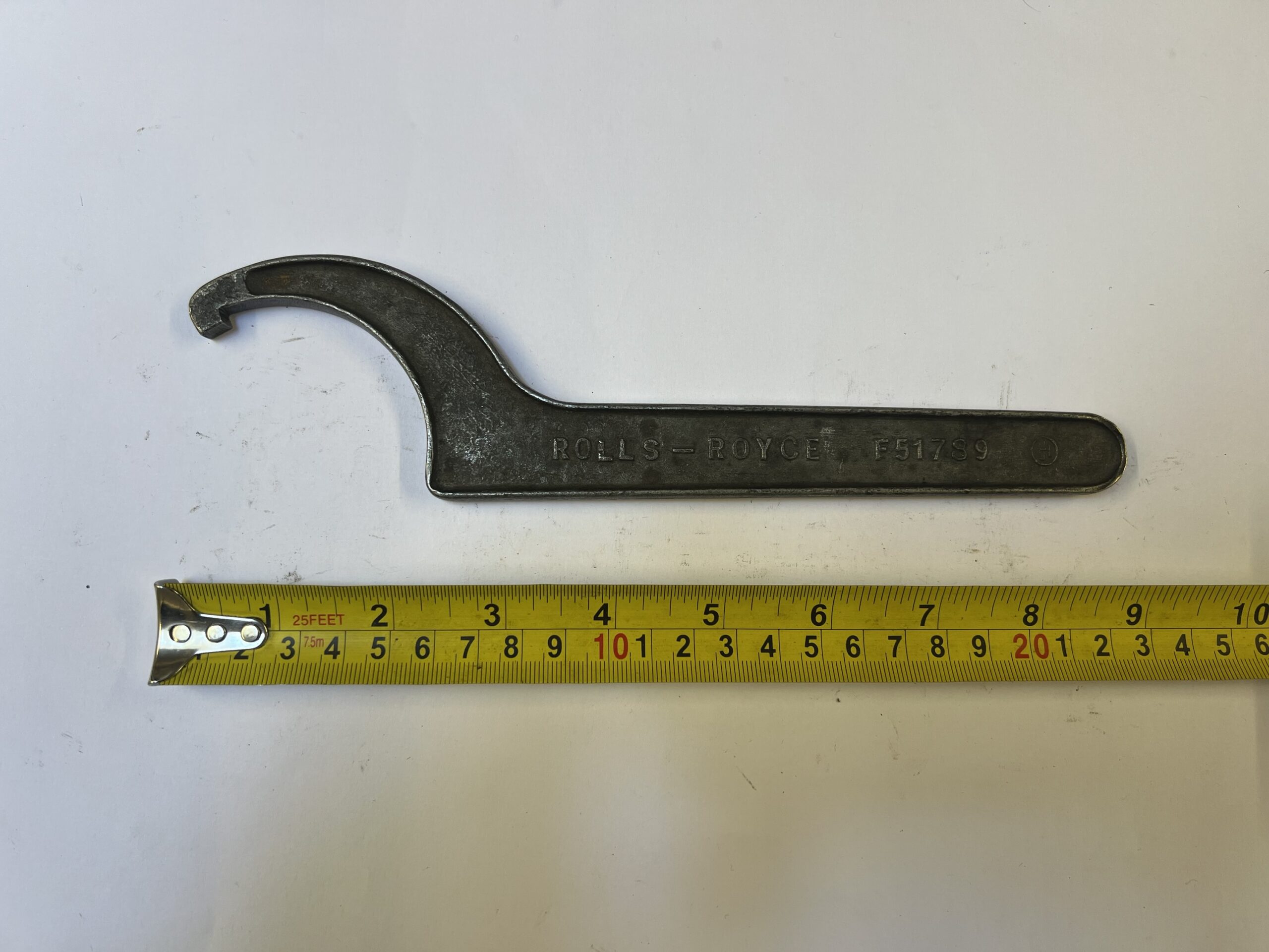 Rolls-Royce tool kit C spanner no. F51789 Steering Column Joint - Image 4