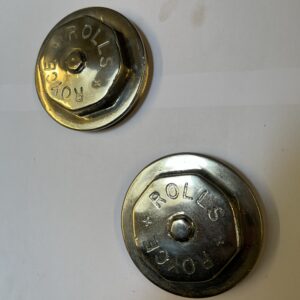 Rolls-Royce Nickel Artillery Wheel Centres Unusual Variation