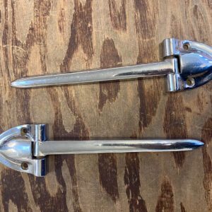 2x Chrome Luggage Arms For Bentley Mk 6 Part No. RB2477