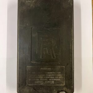 Battery Box Lid For Pre War American 6v Silver Ghost Rubberised