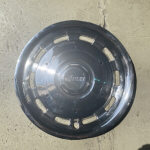 Vintage Steel Chrome Vented Wheel Trim For Bentley T Type