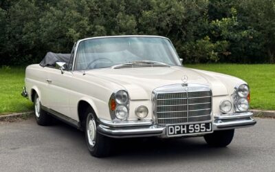 1970 Mercedes Benz 280SE 3.5 Convertible