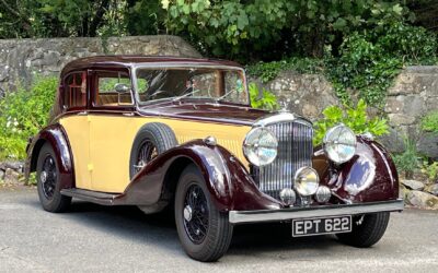 1939 Bentley 4¼ Litre MX Overdrive Park Ward Sports Saloon